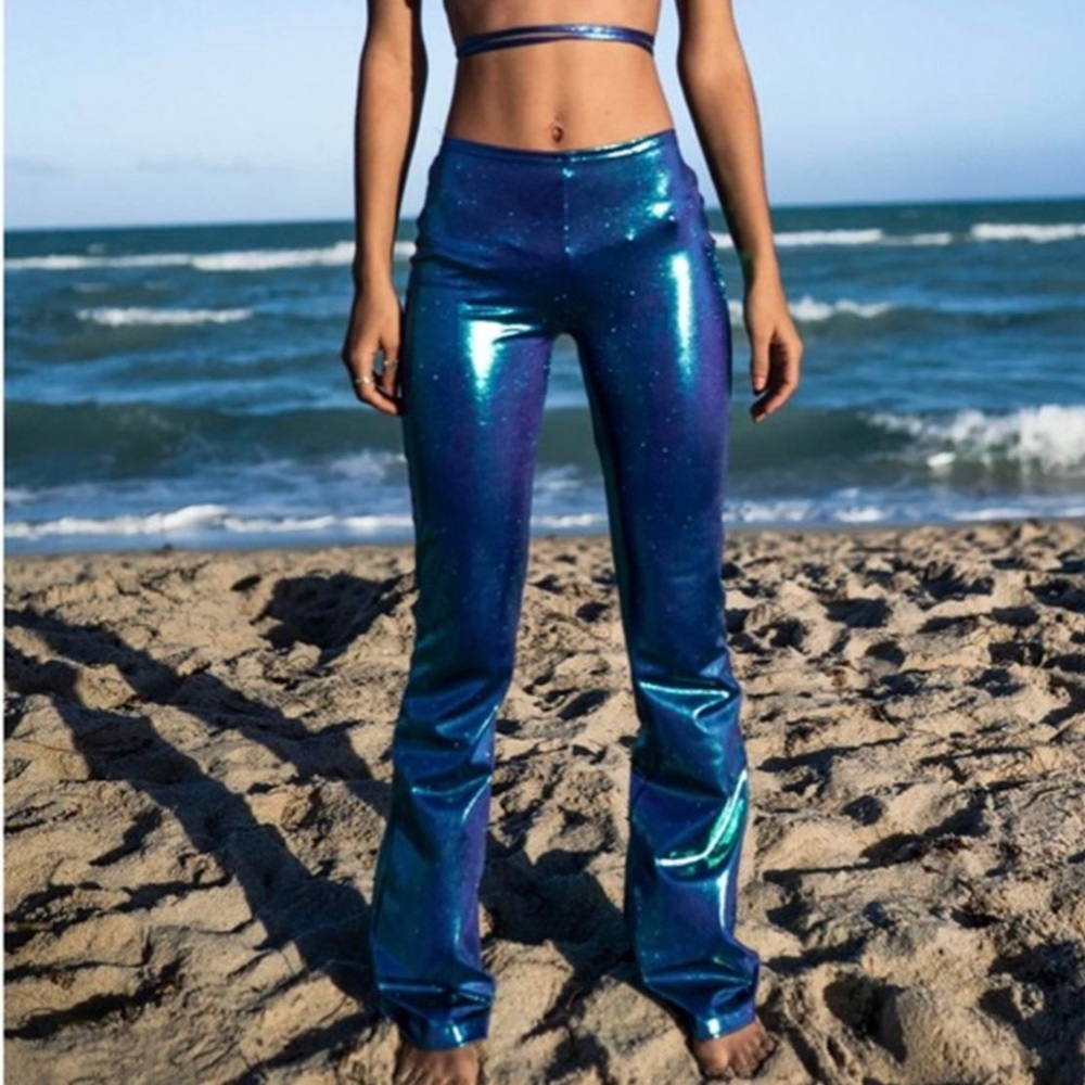 Le Citrine low rise Mermaid pants